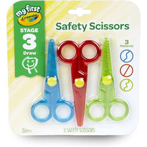 Crayola - 3 Ct Safety Scissors Image 1