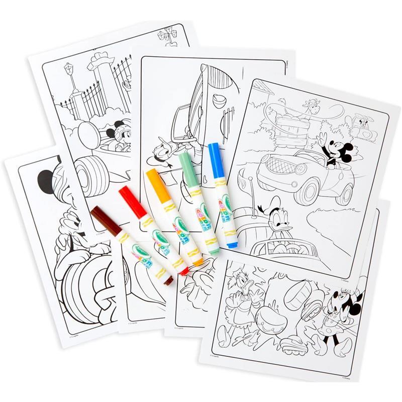 Crayola - Color Wonder Coloring Pad & Markers, Mickey Mouse Image 5