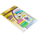 Crayola Disney Princess Color & Erase reusable activity pad with 24 pages, four washable markers, and over 100 stickers.