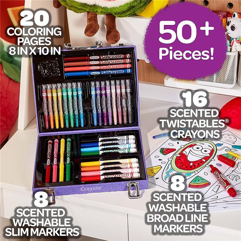 Crayola Frozen 2 Inspiration Art Case, 100 Art & Coloring Supplies, Gift  for Kids, Ages 5, 6, 7, 8 