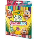 Crayola - Silly Scents Smashups, Dual-Ended Washable Broad Line Markers, 10 Count Image 1