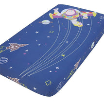Crown Crafts - Disney Buzz Lightyear Photo Crib Fitted Sheet Image 1