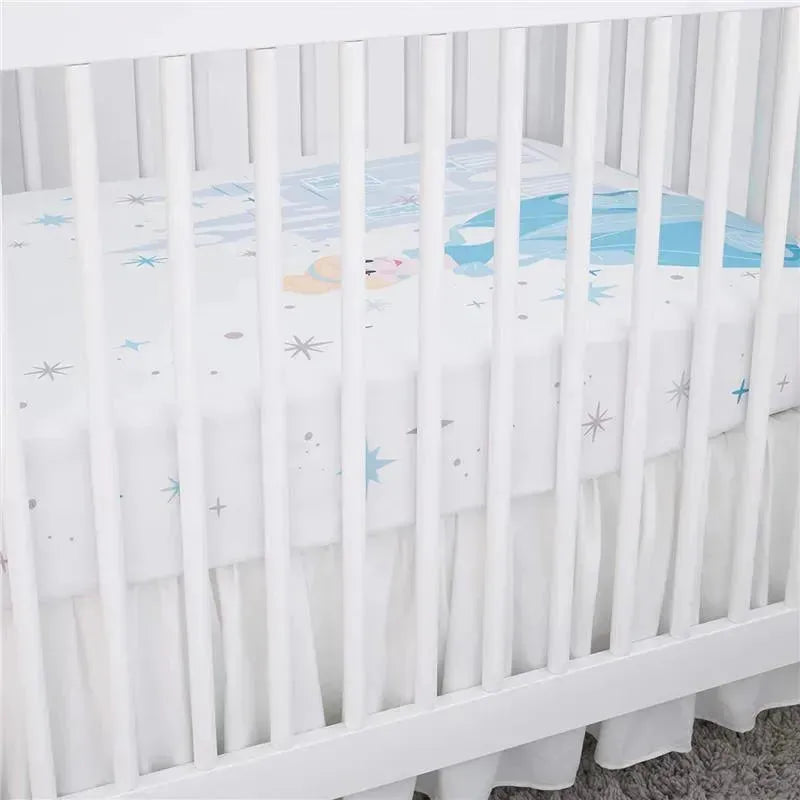 Crown Crafts - Disney Cinderalla Photo Crib Fitted Sheet Image 4