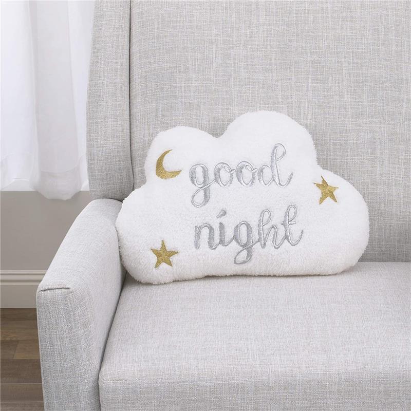 Crown Crafts - Little Love By Nojo Goodnight Cloud Decorative Pillow Image 5