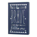 Crown Crafts - Little Love By Nojo Wall Art Light Up, Be Brave Little One Image 1