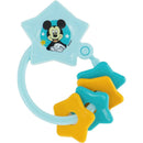 Cudlie - 2Pk Blue Disney Mickey Character Shape Rattle and Keyring Teether Image 3