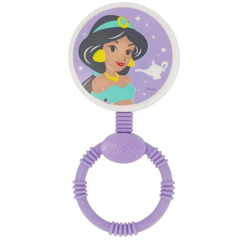 Cudlie - 2Pk Disney Princess Character Shape Rattle & Keyring Teether Image 2