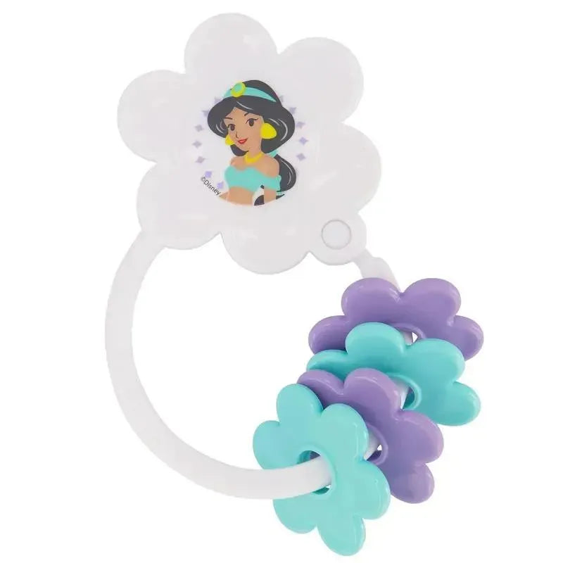 Cudlie - 2Pk Disney Princess Character Shape Rattle & Keyring Teether Image 3