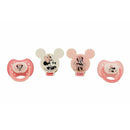 Cudlie - Baby Girl 2Pk Pacifier/2Pk Pacifier Clip Minnie, Sugar & Spice Image 1