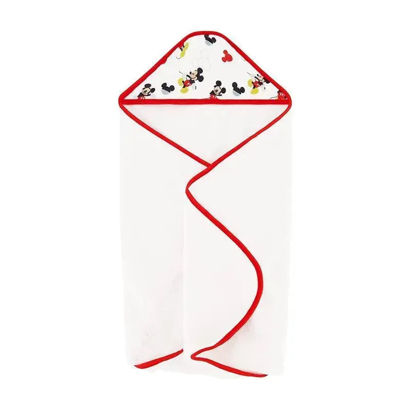 Cudlie - Disney Baby Boy 2Pk Rolled/Carded Hooded Towels, Mickey Mouse Image 2