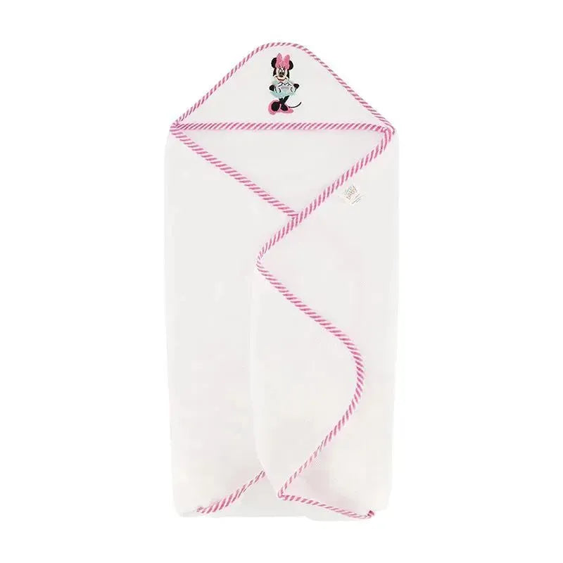 Cudlie - Disney Baby Girl 2Pk Rolled/Carded Hooded Towels, Minnie Mouse Image 4