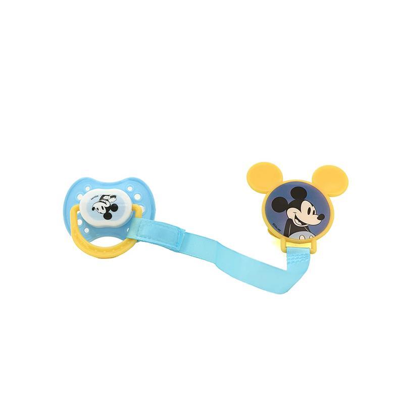 Cudlie - Mickey 2 Pacifier/2 Clip, Old Time Mickey Image 4