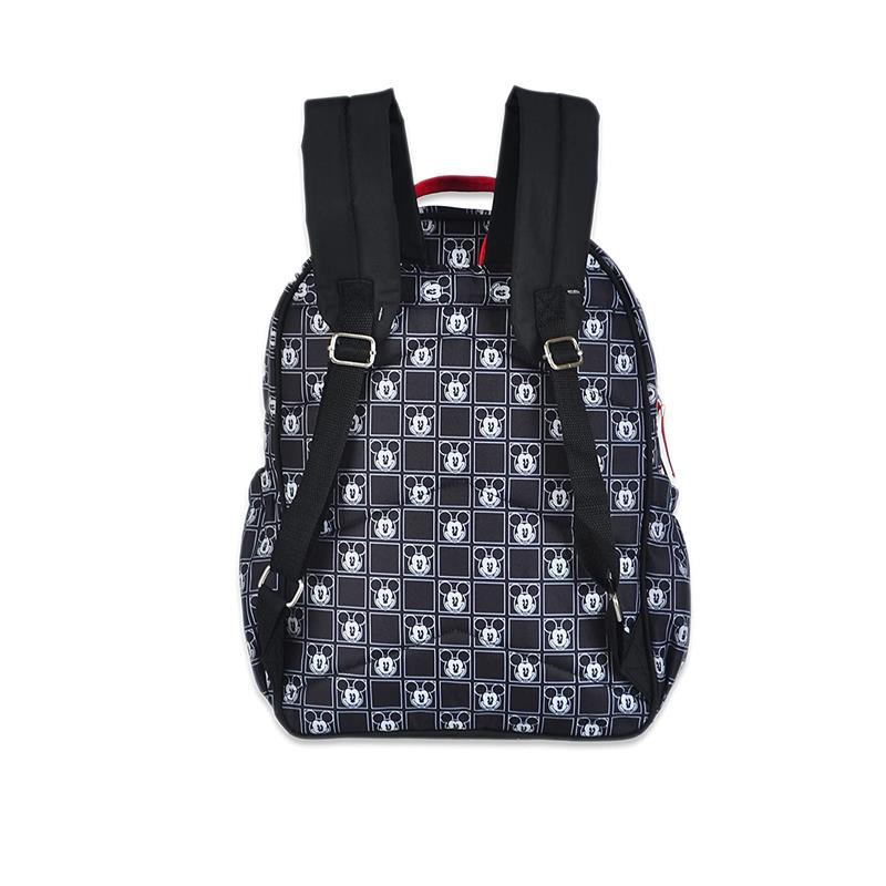 Cudlie Mickey Mouse Checker Print Diaper Backpack 5-Piece Image 3