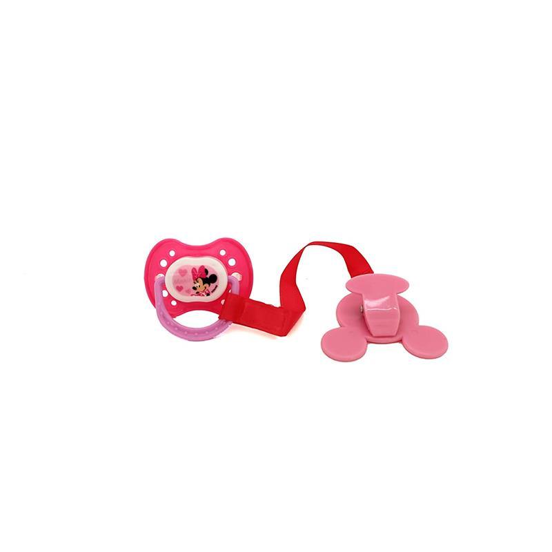 Cudlie - Minnie 2 Pacifier/2 Clip, Hearts For Min Image 3