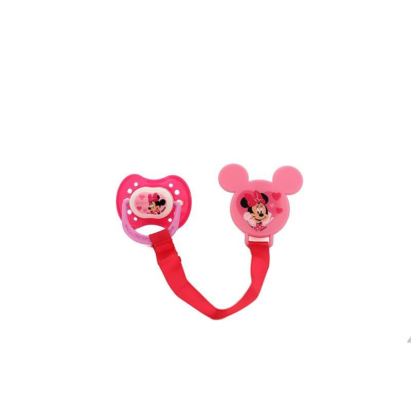 Cudlie - Minnie 2 Pacifier/2 Clip, Hearts For Min Image 4