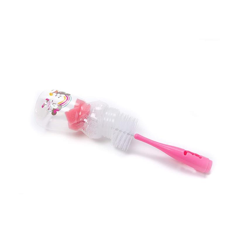 Cudlie - Minnie 2 Pk Bottle Brush, Black & Pink Image 5