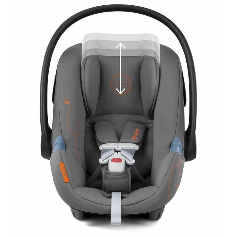 Cybex - Aton G Infant Car Seat, Lava Grey Image 5