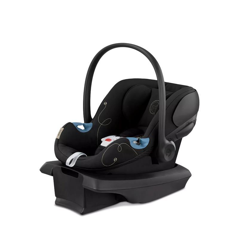 Cybex - Aton G Infant Car Seat Sensorsafe - Moon Black Image 1