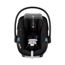 Cybex - Aton G Infant Car Seat Sensorsafe - Moon Black Image 2