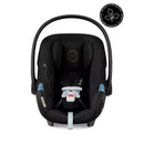 Cybex - Aton G Infant Car Seat Sensorsafe - Moon Black Image 3