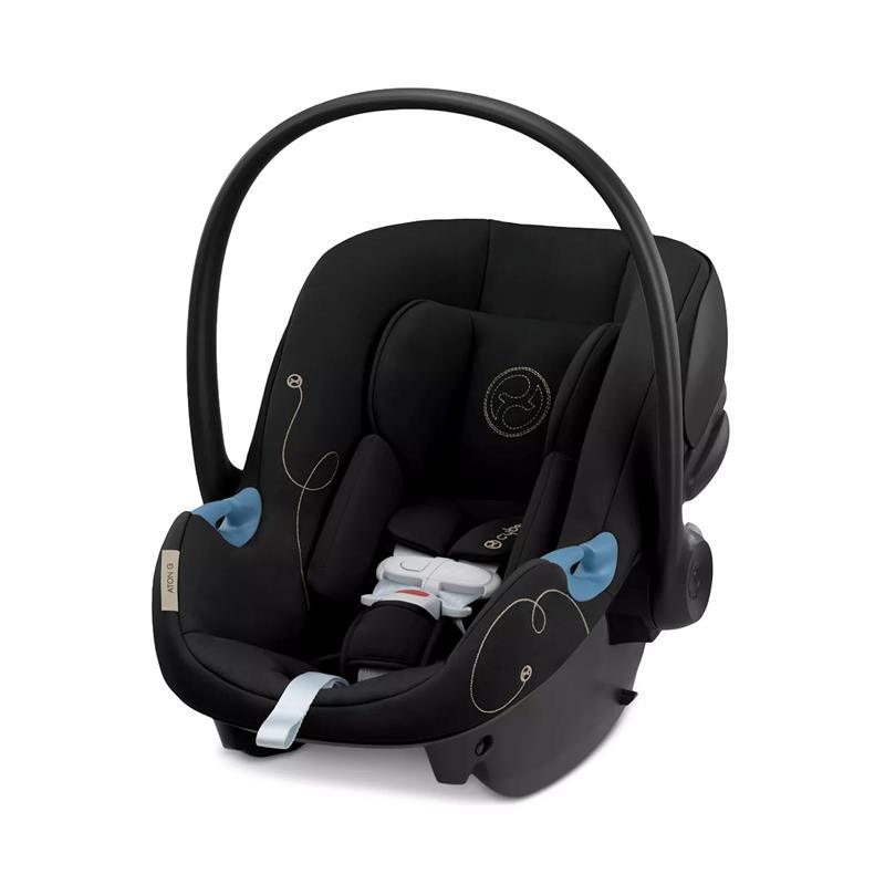 Cybex - Aton G Infant Car Seat Sensorsafe - Moon Black Image 5