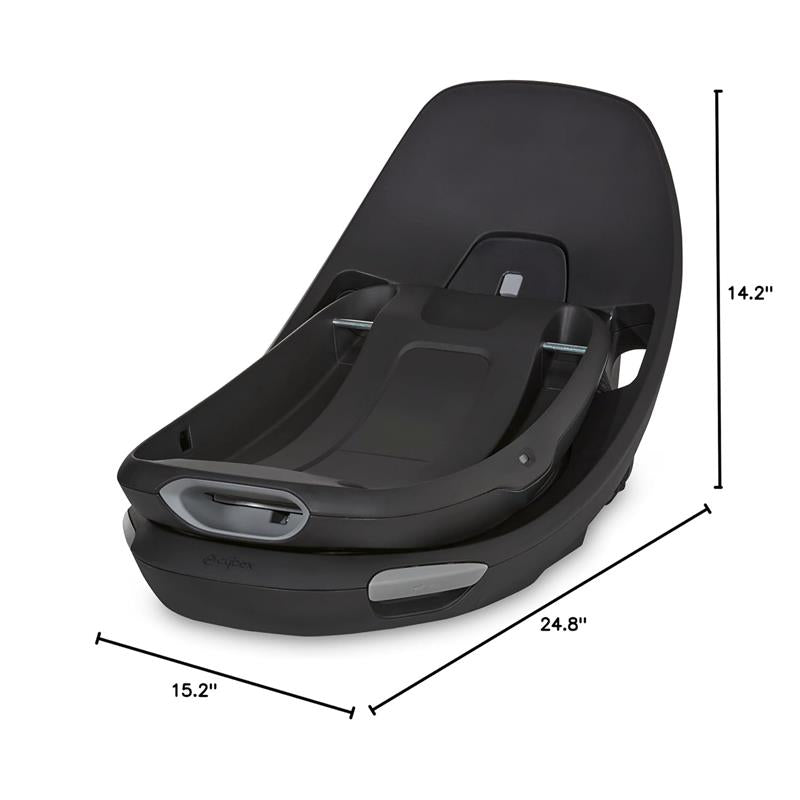 Cybex - Aton G Swivel Base, Black Image 3