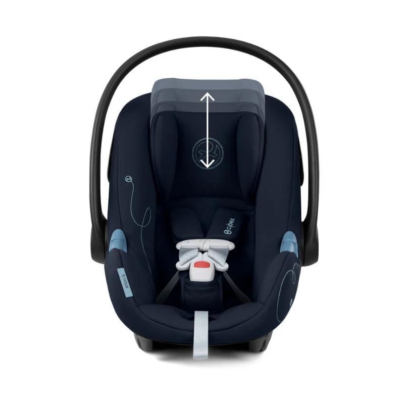Cybex - Aton G Swivel SensorSafe Rotating Infant Car Seat, Ocean Blue Image 5