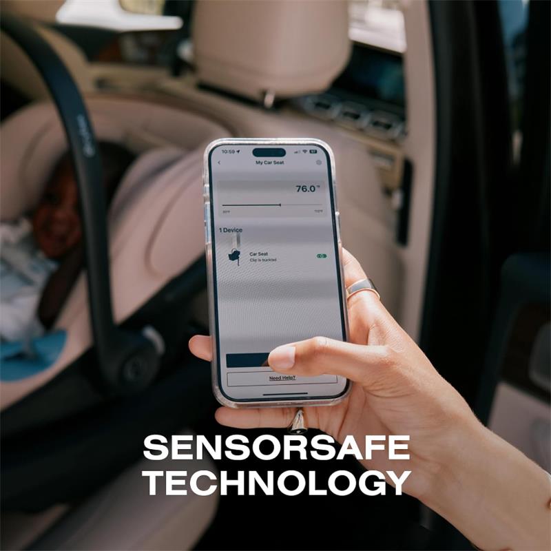 Cybex Aton G2 Infant Car Seat With Load Leg Base, Almond Beige Image 8