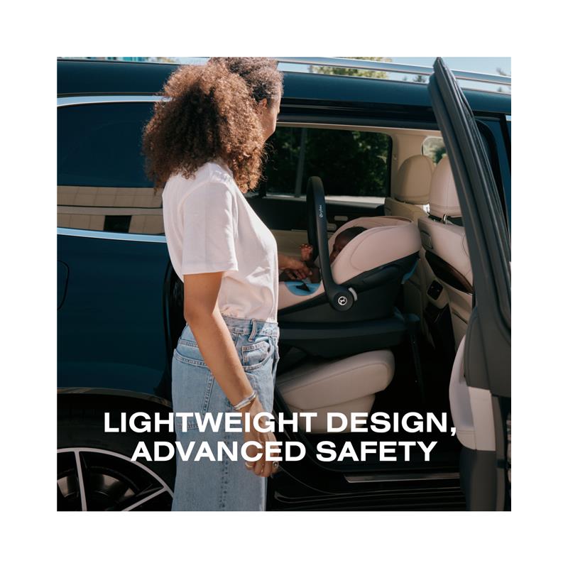 Cybex - Aton G2 Infant Car Seat With Load Leg Base, Almond Beige Image 3