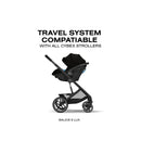 Cybex - Aton G2 Infant Car Seat With Load Leg Base, Moon Black Image 14