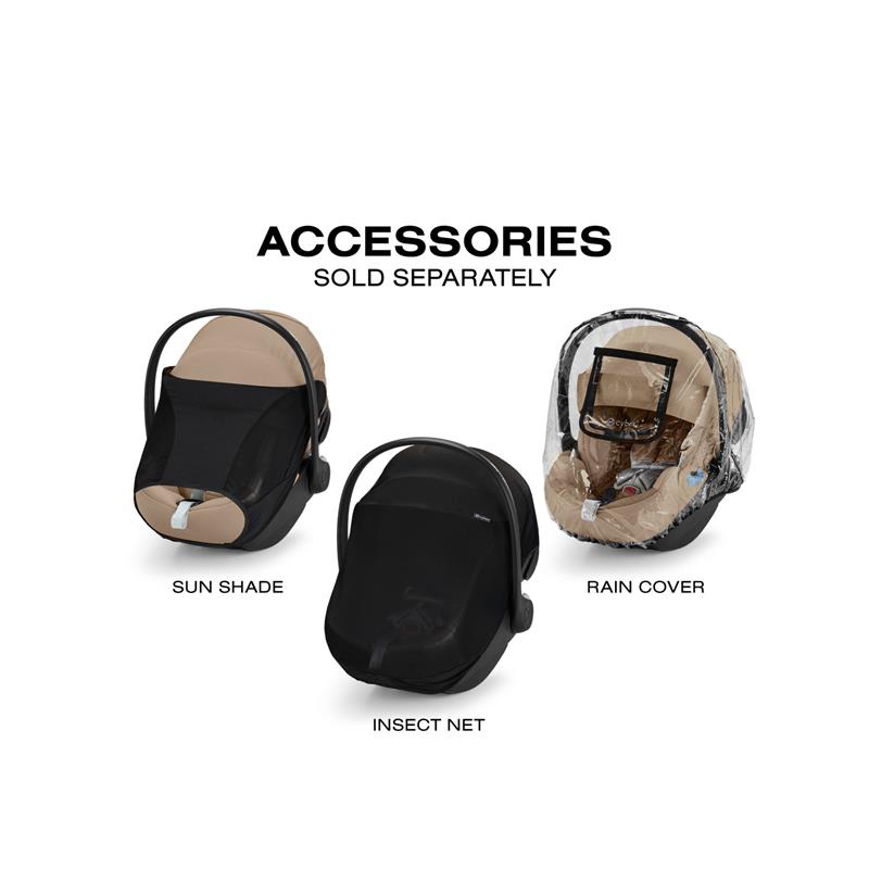 cybex car seat accessories Aton G2 Infant Car Seat with Load Leg Base by Cybex Moon Black