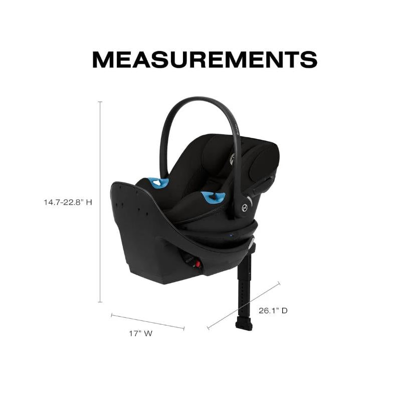 cybex aton car seat accessories Cybex - Aton G2 Swivel Infant Car Seat With Load Leg Base, Moon Black