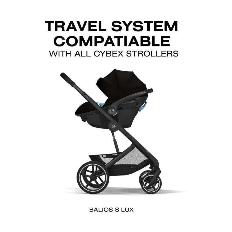 Cybex - Aton G2 Swivel Infant Car Seat With Load Leg Base, Moon Black Image 8