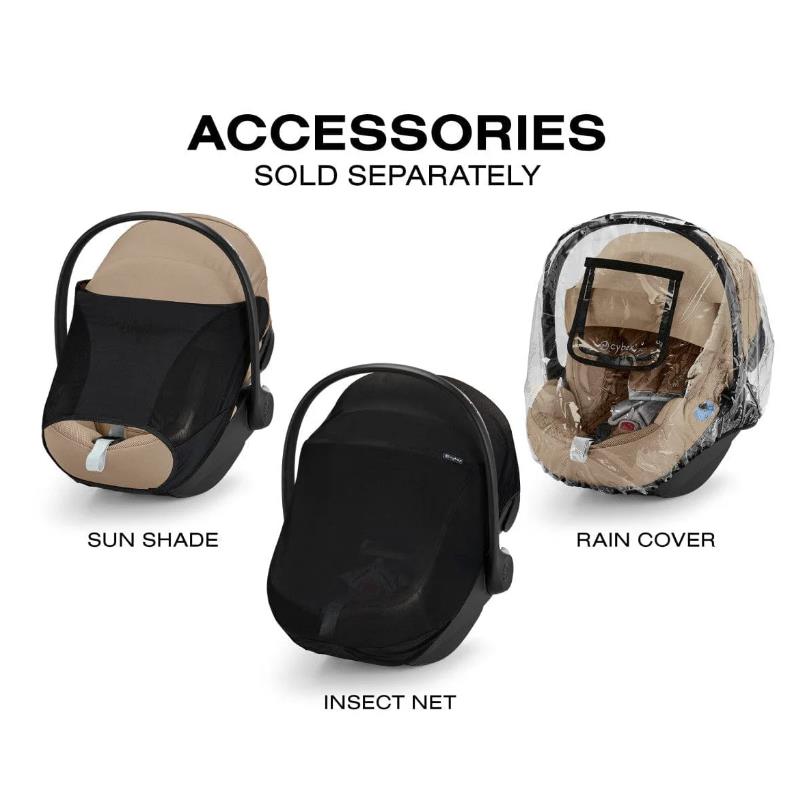 cybex cloud z rotating base Aton G2 Swivel Infant Car Seat with Load Leg Base by Cybex Moon Black