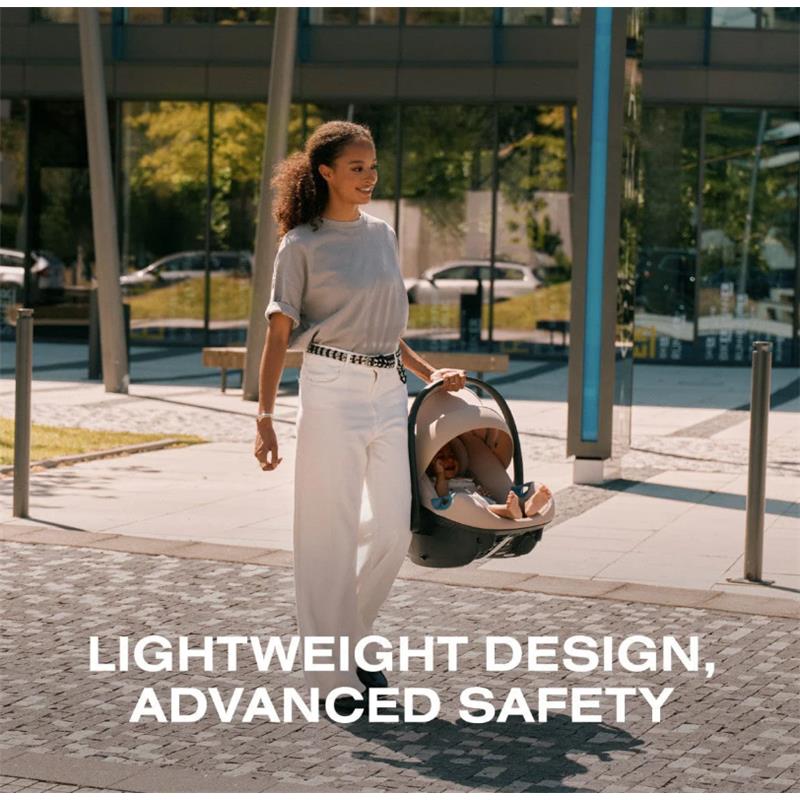 Cybex - Aton G2 Swivel Infant Car Seat With Load Leg Base, Stone Grey Image 4