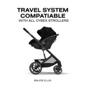 Cybex - Aton G2 Swivel Infant Car Seat With Load Leg Base, Stone Grey Image 8
