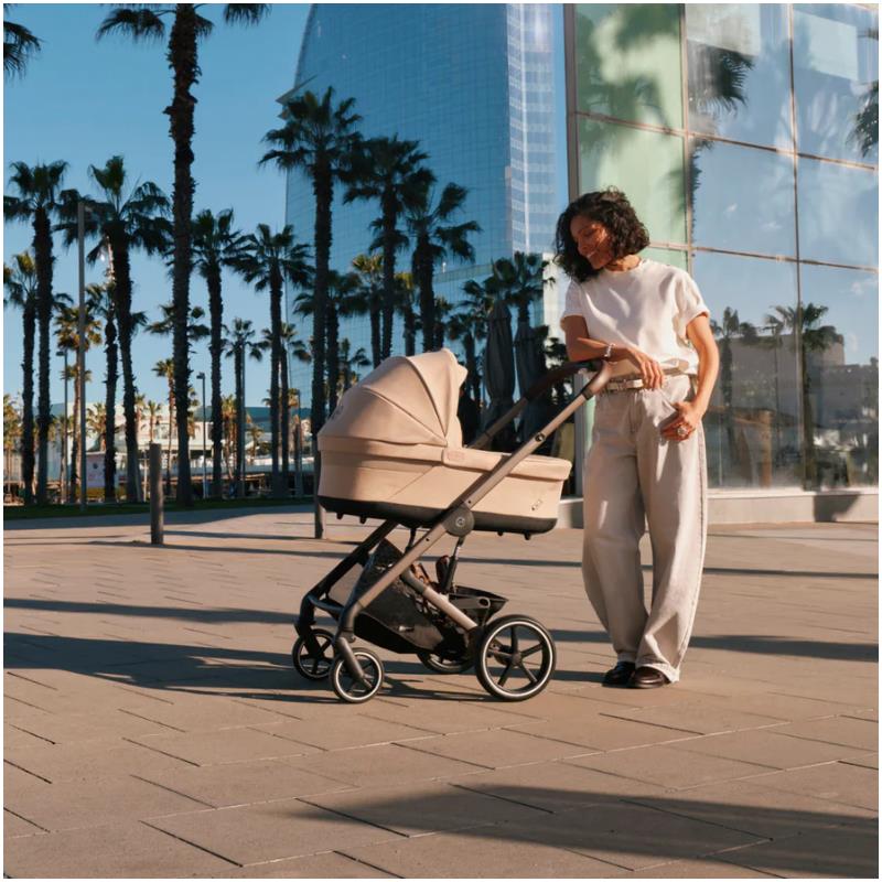 Cybex Balios Cot S Lux, Almond Beige Image 6