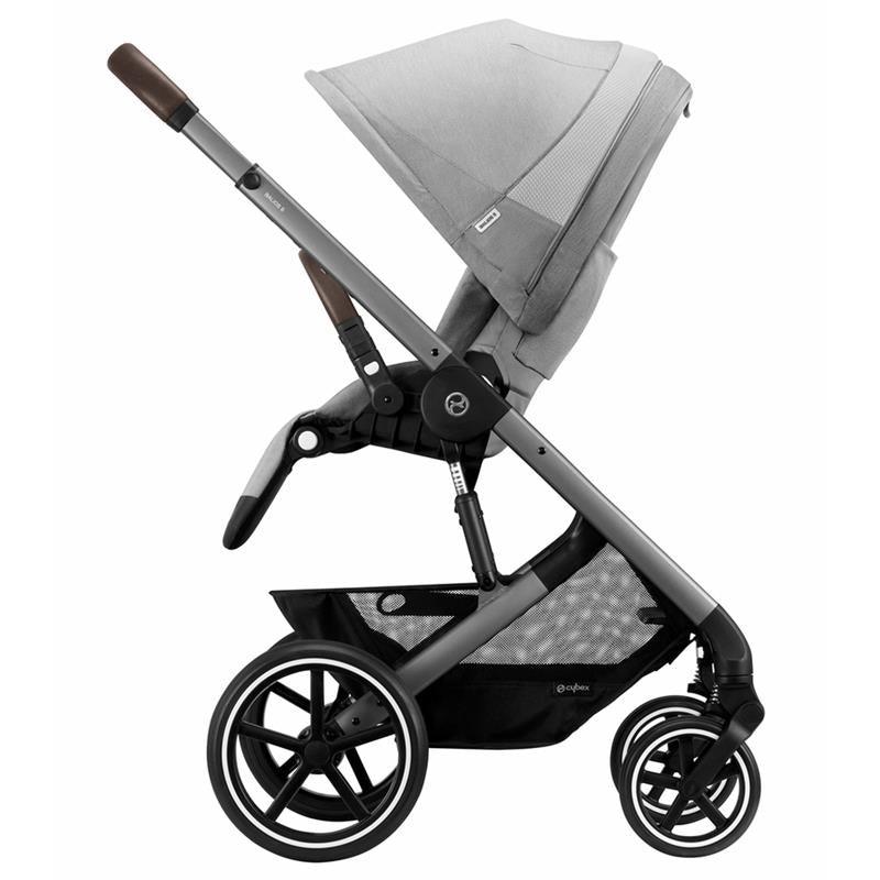 Cybex - Balios S Lux 2 Stroller, Silver Frame/Lava Grey Image 6