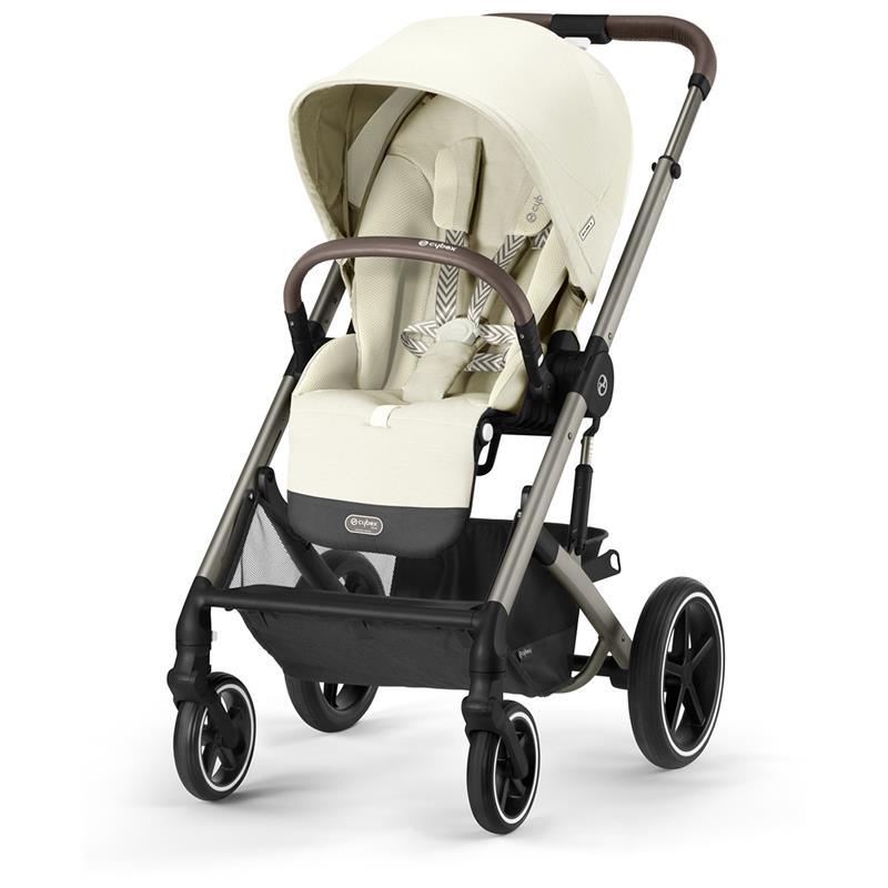 Cybex - Balios S Lux 2 Stroller, Taupe Frame/Seashell Beige Image 1
