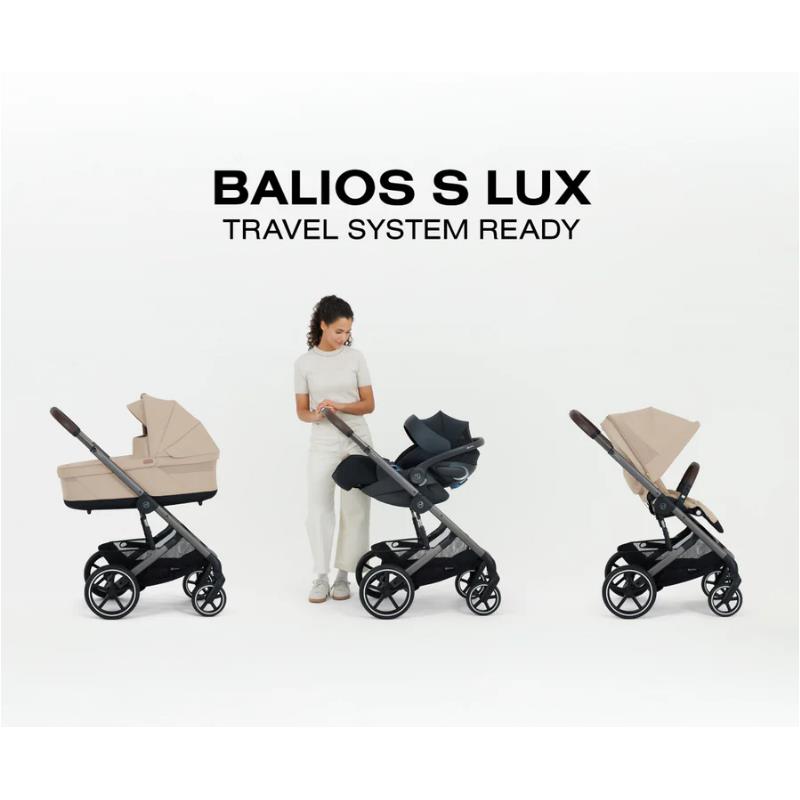 Cybex - Balios S Lux Stroller, Almond Beige Image 5