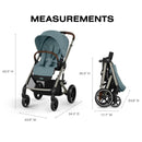 Cybex - Balios S Lux Stroller, Stormy Blue Image 3