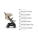Cybex - Beezy 2 Compact City Stroller, Almond Beige Image 2