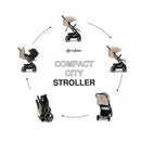 Cybex - Beezy 2 Compact City Stroller, Almond Beige Image 3