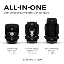 Cybex - Callisto G 360° Rotating All-in-One Convertible Car Seat, Moon Black Image 2