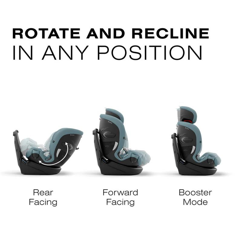 cybex rear facing Cybex Callisto G 360 Rotating All-in-One Car Seat