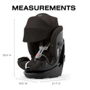 Cybex Callisto G 360 Rotating All-In-One Convertible Car Seat, Chocolate Brown Image 2