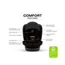Cybex Callisto G 360 Rotating All-In-One Convertible Car Seat, Nightfall Black Image 4