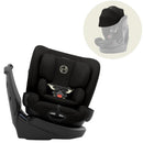 Cybex Callisto G 360 Select Rotating All-In-One Convertible Car Seat + Canopy Bundle, Black Image 1