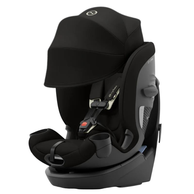 Cybex Callisto G 360 Select Rotating All-In-One Convertible Car Seat + Canopy Bundle, Black Image 2