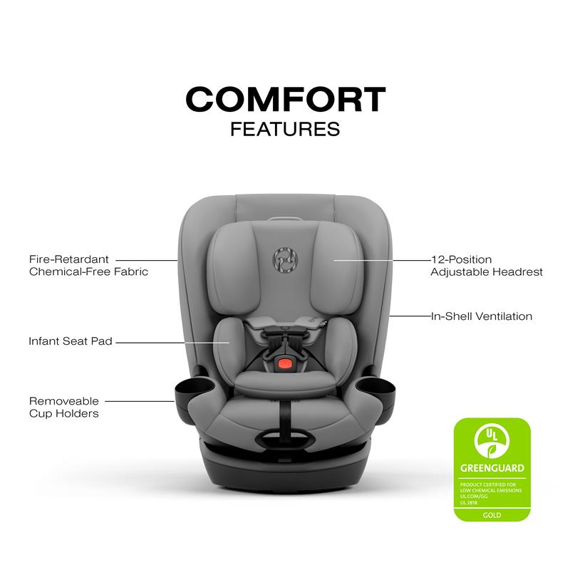 cybex sirona rotating car seat Callisto G 360 Select Rotating All-in-One Convertible Car Seat by Cybex Grey